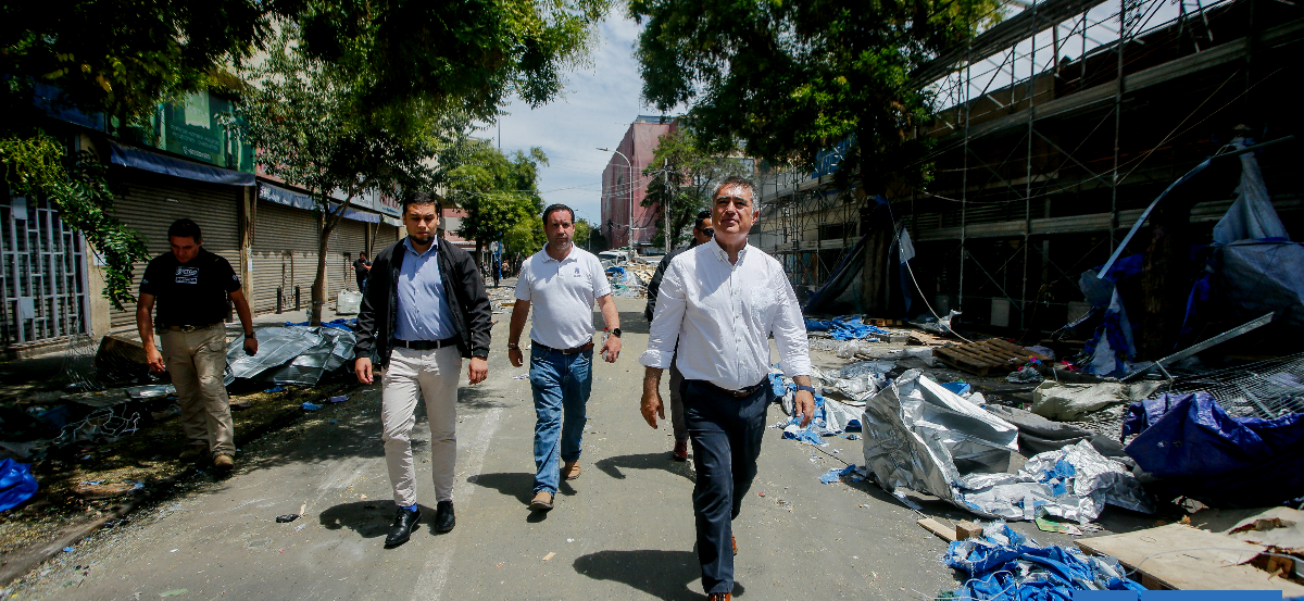 Desbordes no descarta que ambulantes de Meiggs contrataran "lumpen" para incidentes: hay 14 detenidos