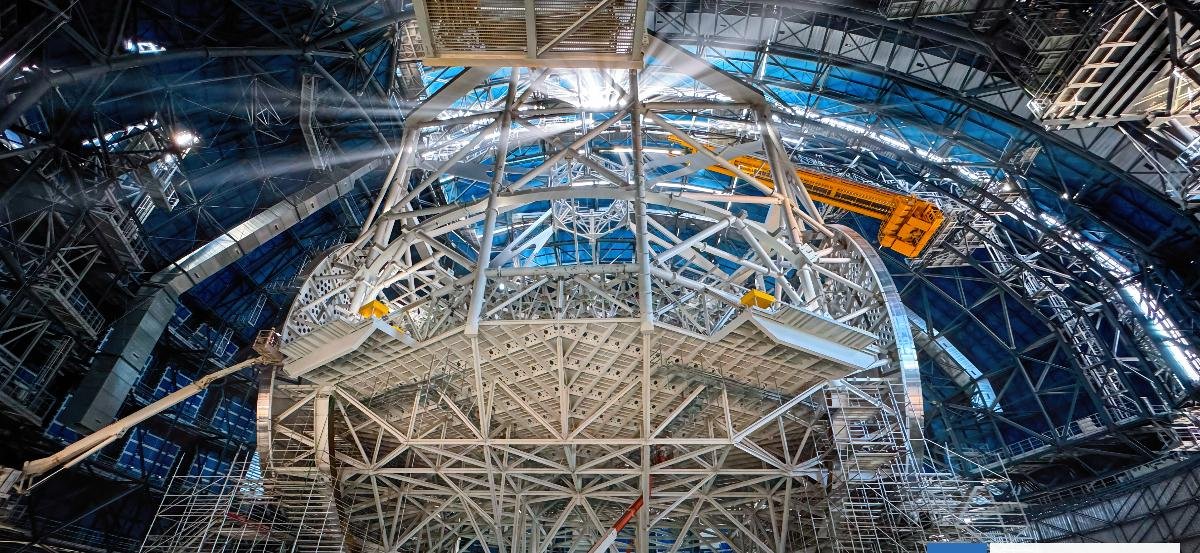 Así se ve el corazón del ELT, el telescopio más grande del mundo que se está construyendo en Chile