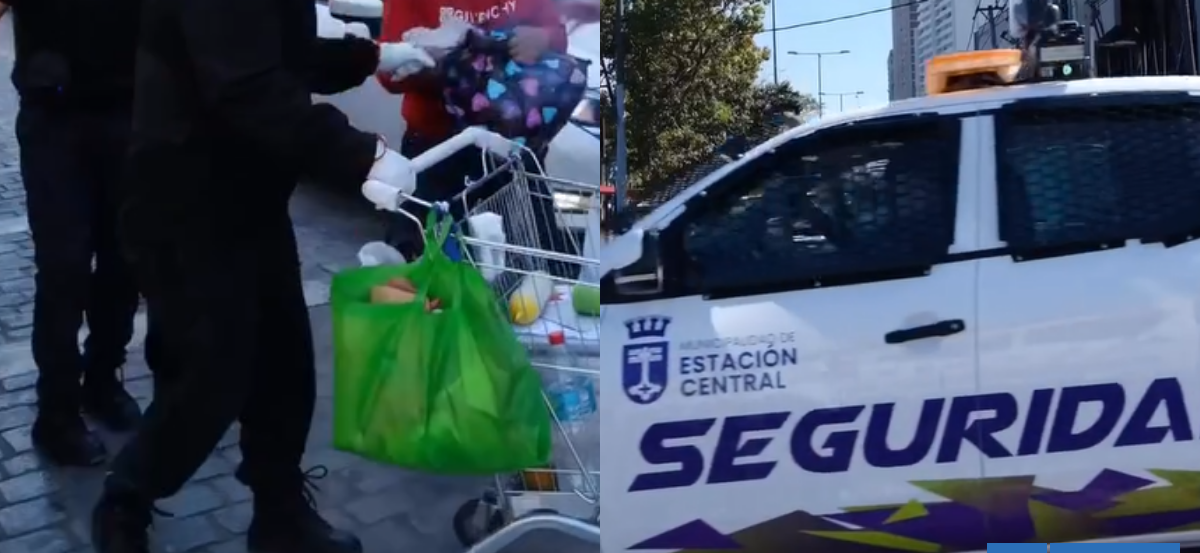 Estación Central: denuncian brutal golpiza de guardias municipales contra ambulante venezolano