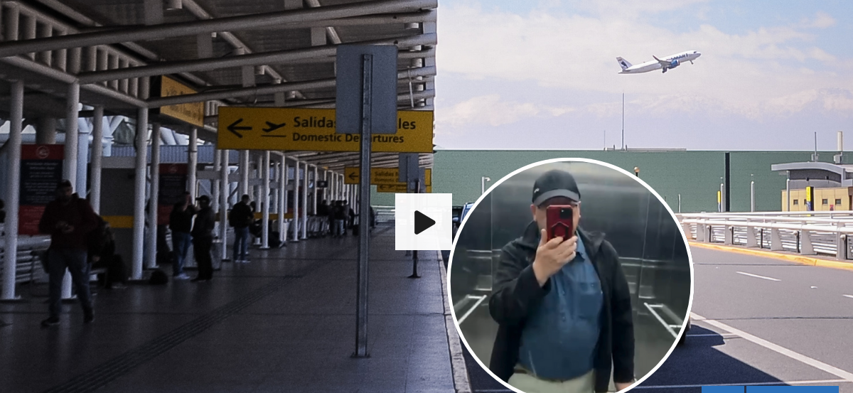 Hombre denuncia quedar atrapado 30 minutos en ascensor que se desplomó en Aeropuerto de Santiago