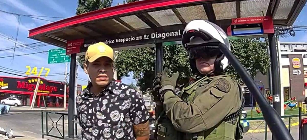 “¡No trabajo con droga, papi!“: caída de extranjero delató a guardia del Metro que le compró en pleno horario laboral