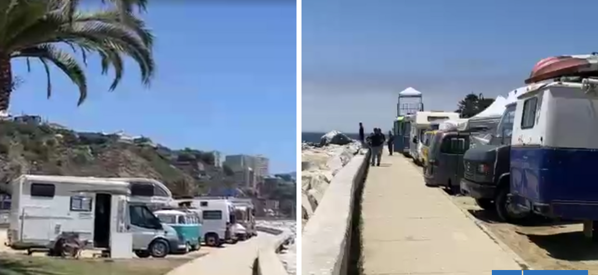 Luz verde para casas rodantes en borde costero de Valparaíso: podrán esperar Año Nuevo tras denuncias