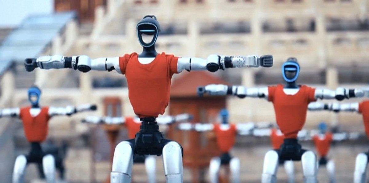 Kung-fu, piruetas... y una ventana al futuro: China saca músculo con sus robots humanoides