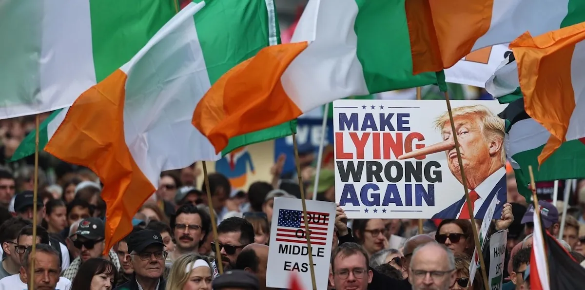 "Ocurrirá tarde o temprano": Polémica en Reino Unido tras dichos de Trump sobre unificación de Irlanda