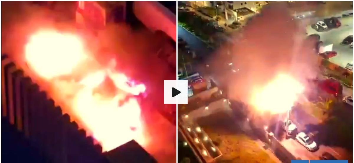 VIDEO| Potente explosión de cámara eléctrica subterránea en Antofagasta: piden investigar el hecho