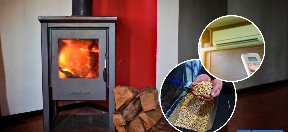 Para Valdivia y Coyhaique: conoce cómo cambiar tu estufa a leña por una a pellet o aire acondicionado