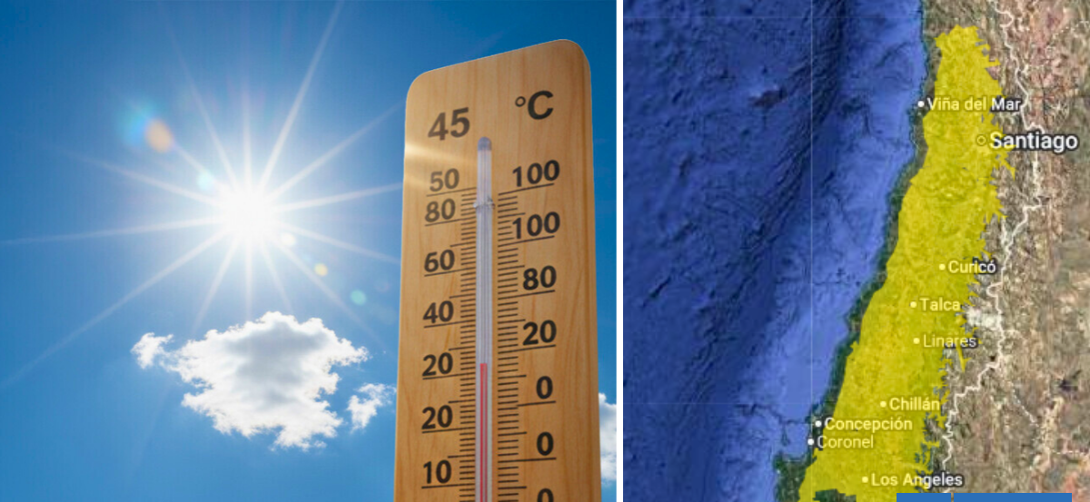 Emiten nuevo Aviso por Altas Temperaturas para toda la zona central: hasta 36 ºC de temperatura