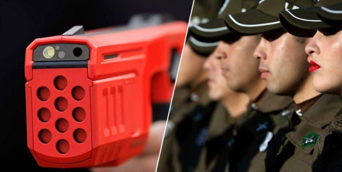 ¿Cuándo comienza el uso de pistolas taser en Carabineros y en qué casos aplicará?