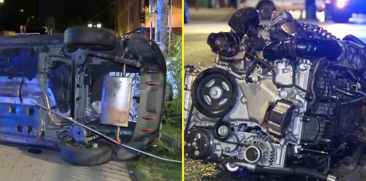 Colisión en Santiago Centro dejó dos personas lesionadas: Uno de los conductores conducía en estado de ebriedad