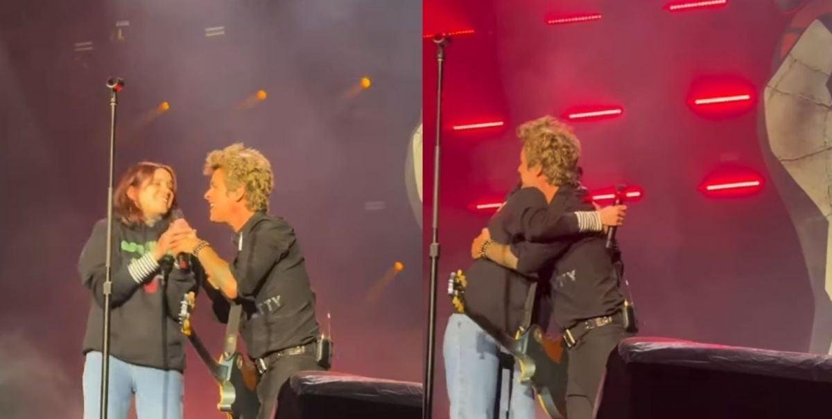 "El momento de mi vida": la historia de la afortunada fanática que subió al escenario con Green Day