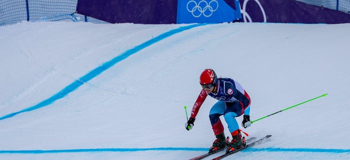 Stephanie Joffroy se queda en los octavos de final del Skicross femenino en los Juegos Olímpicos de Invierno