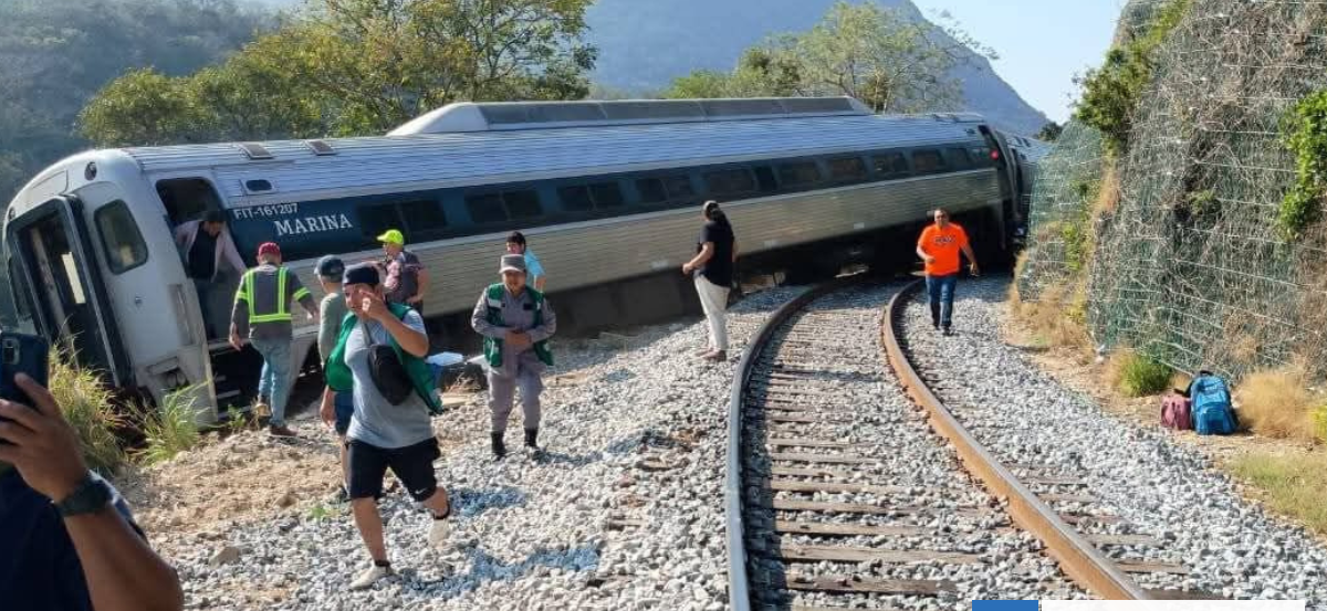 Descarrilamiento de tren interoceánico en México deja 13 fallecidos y 98 lesionados