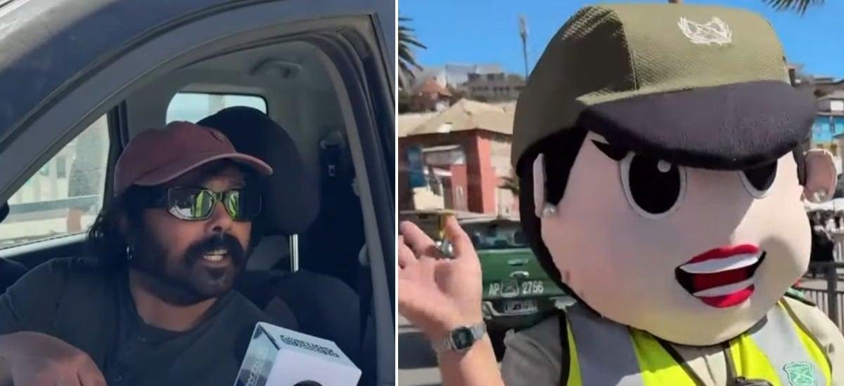 Particular momento en vivo se hizo viral: Feroz retada de chofer descolocó a notero pero “Normita” llegó al rescate