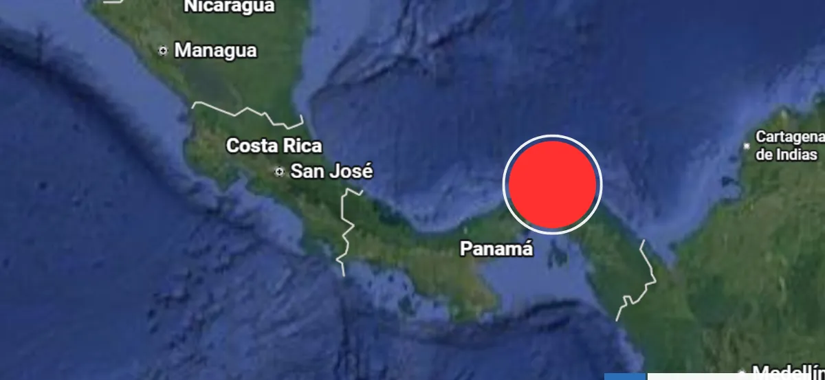 Registan fuerte réplica de 6,6 tras terremoto ocurrido en Panamá