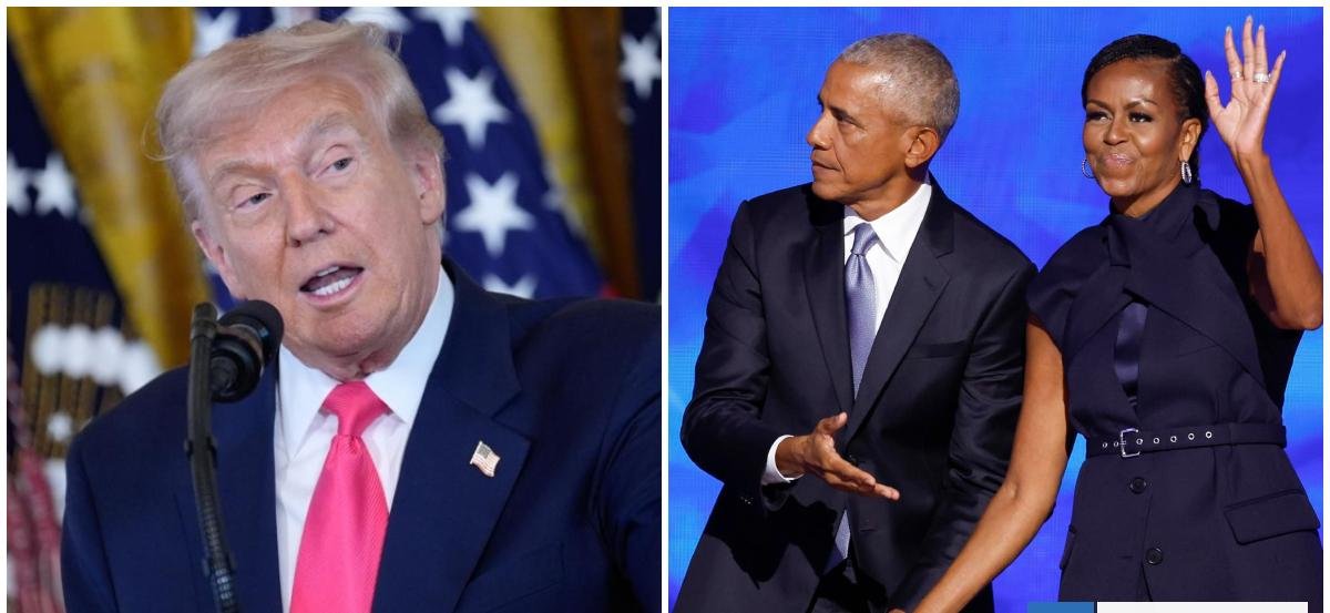Trump publica video donde Barack y Michelle Obama son representados como monos: indignación en redes