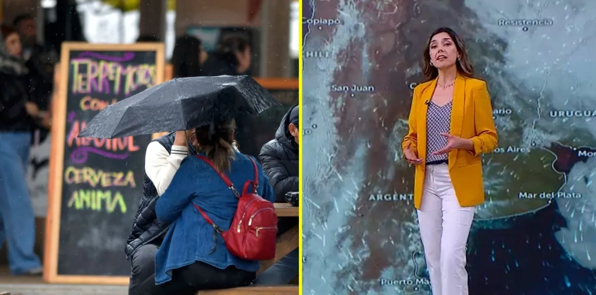 Lluvia llega antes de lo esperado a Santiago: Meteoróloga de Mega pronostica la hora en que aumentarán las precipitaciones