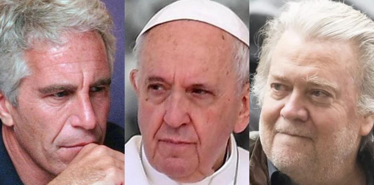 "Derribemos a Francisco": Jeffrey Epstein y Steve Bannon conspiraron contra el papa