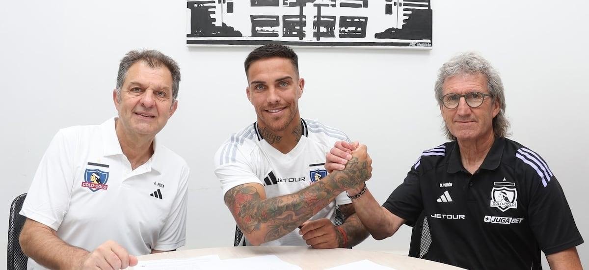 Colo Colo presenta al defensor Javier Méndez como refuerzo: “Brayan Cortés me habló muy bien del club” - La Tercera