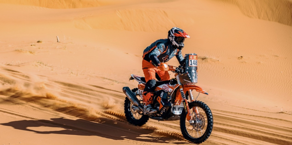 Tomás de Gavardo volvió a meterse entre los 30 mejores en el Rally Dakar