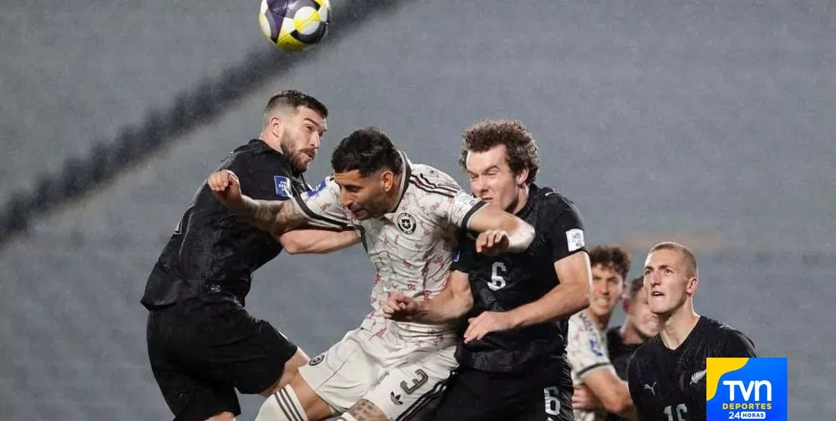 Chile cae duramente por 4-1 ante Nueva Zelanda en Auckland