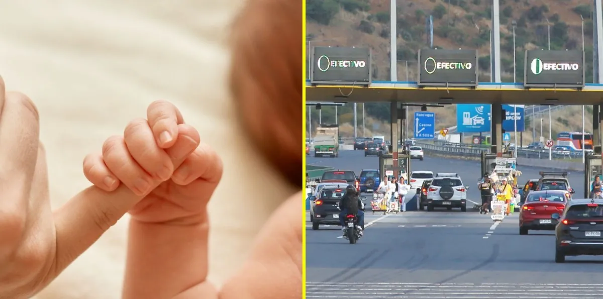 Mujer da a luz en un auto tras no poder cruzar peaje por falta de efectivo: "Teníamos que pagar o no iba a levantar la barrera"