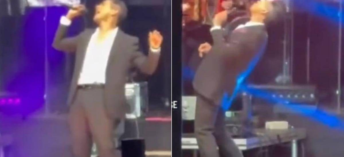 Palos a Yamila Reyna y llamativo comportamiento en pleno show: filtran video de Américo dando jugo que remece la web