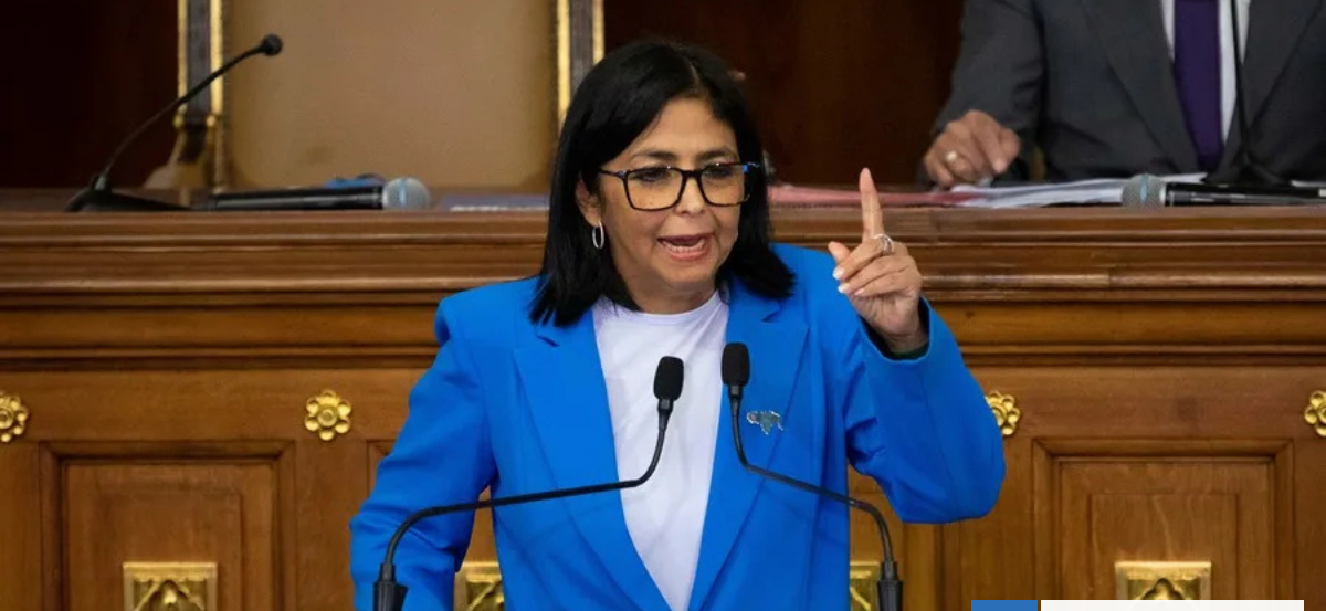 Delcy Rodríguez propone convocar "verdadero diálogo político" que incluya a la oposición en Venezuela