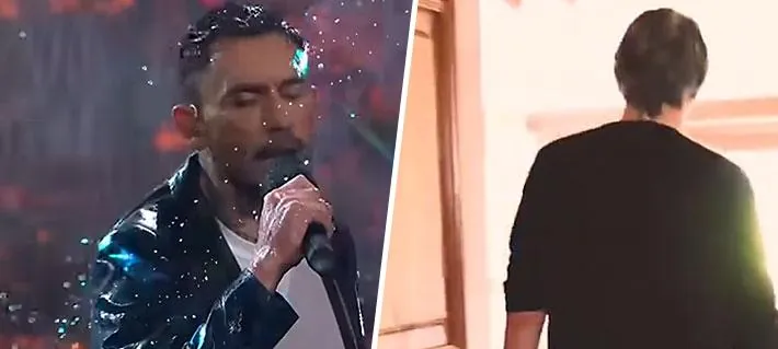 Videos | Miguel Bosé bromea con la interpretación de "Si tú no vuelves" por parte de Mauricio Pinilla en programa de talentos