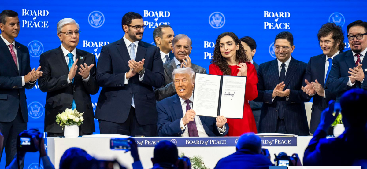 Trump lanza en Davos su organismo internacional "Junta de Paz": Argentina e Israel aceptaron ser parte