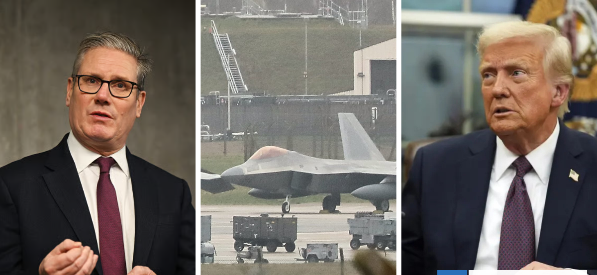 Starmer niega a Trump el uso de bases aéreas de la Fuerza Aérea británica para eventual ataque a Irán