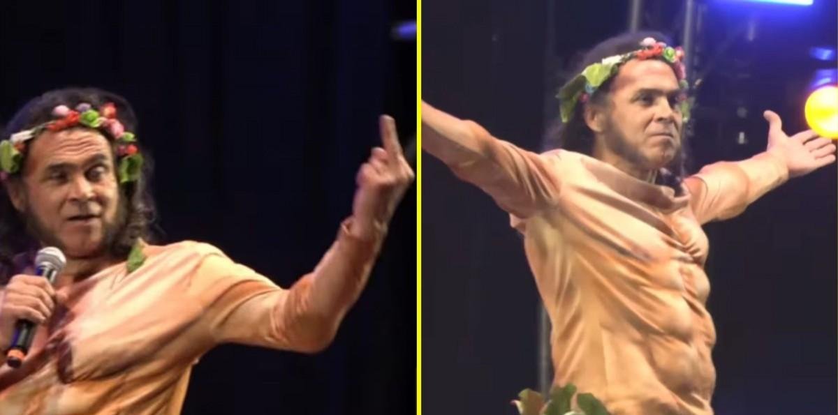 Pifiaron a Arturo Ruiz-Tagle en festival de Puerto Montt: Hizo gestos obscenos y lanzó garabatos al público