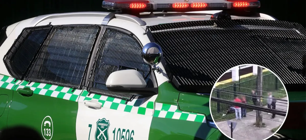 Detienen a tres menores que ingresaron armados a liceo en Temuco: portaban una pistola, un machete y una cortapluma