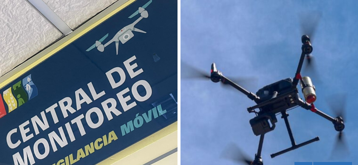 Por falta de financiamiento del Gobierno: suspenden programa de televigilancia de drones en Los Ríos