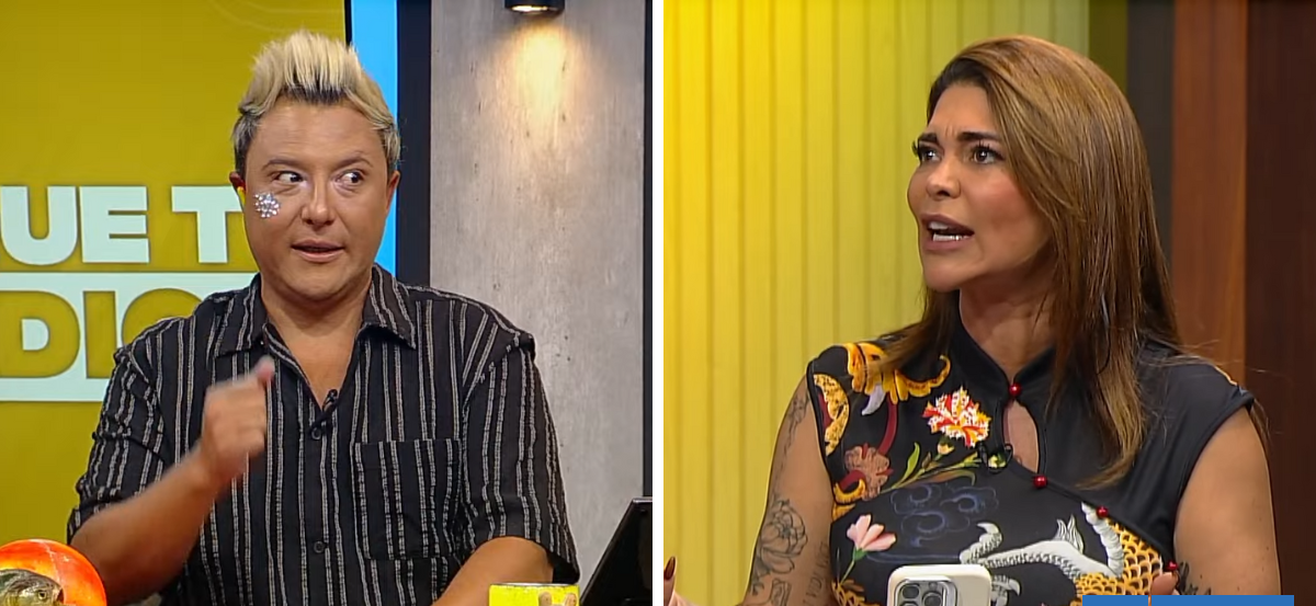 Sergio Rojas y Antonella Ríos tuvieron tenso cruce en vivo por nueva pareja: ella abandonó el estudio