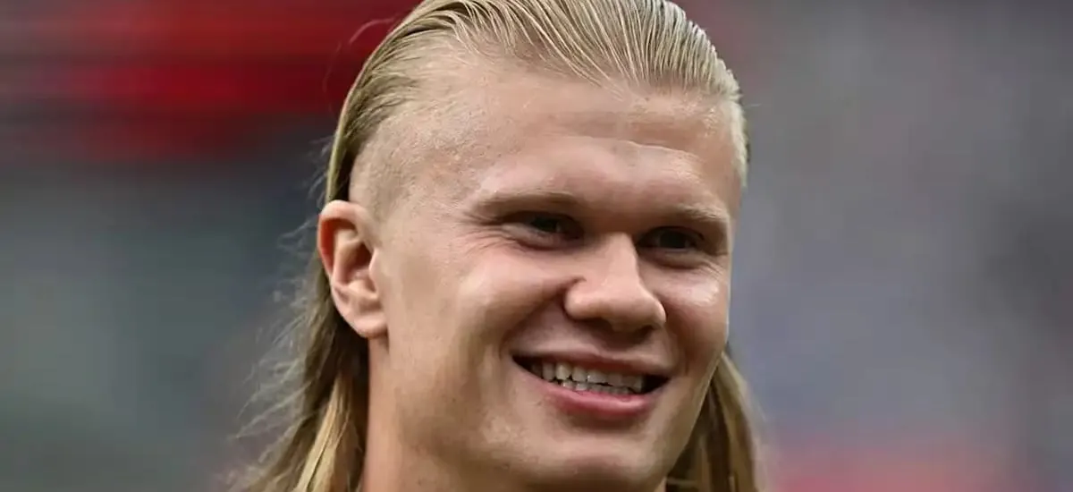 Con las reacciones incrédulas de Guardiola e Ibrahimovich: Erling Haaland sorprende con drástico cambio de imagen