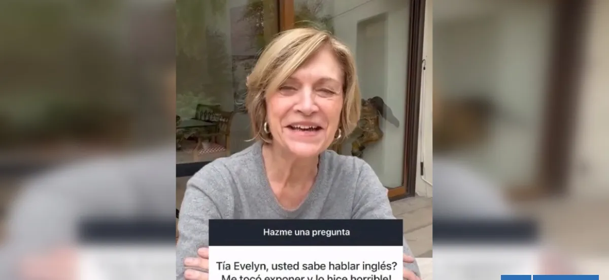 ¿Una indirecta para Kast? Evelyn Matthei presume en redes de su gran manejo del inglés