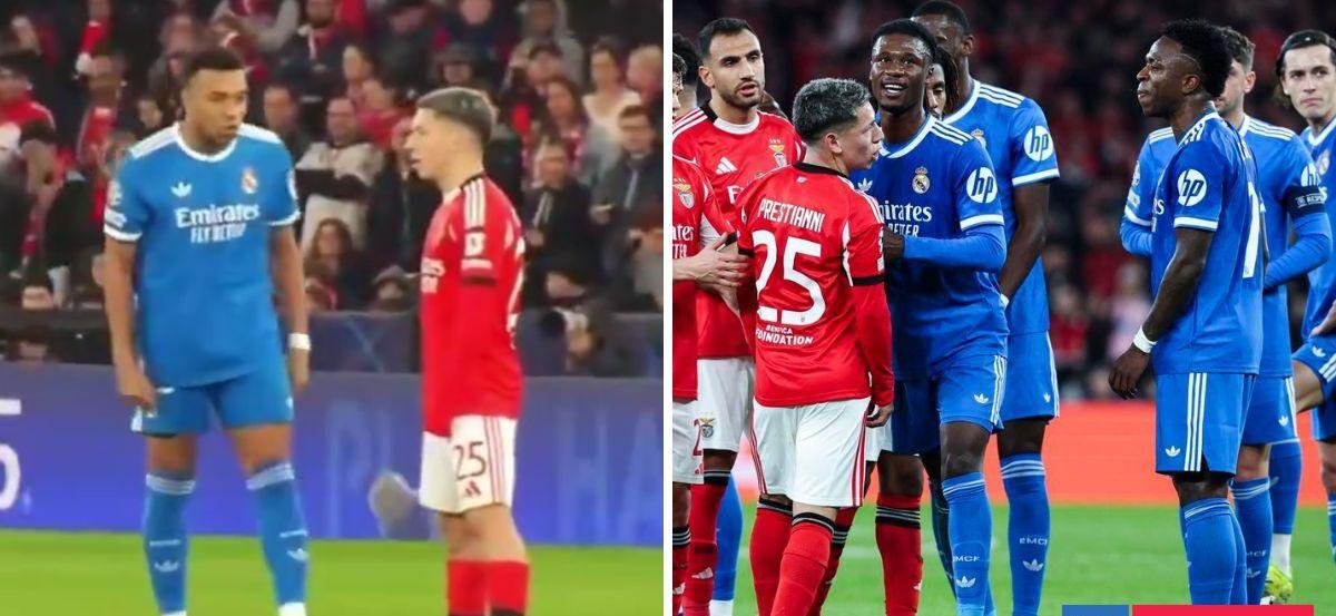 "Puto racista": Mbappé acusó a Prestianni y exigió castigo perpetuo al argentino por ataque a Vinícius