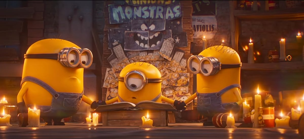 Los Minions invocar a una bestia lovecraftiana en el trailer de su nueva película