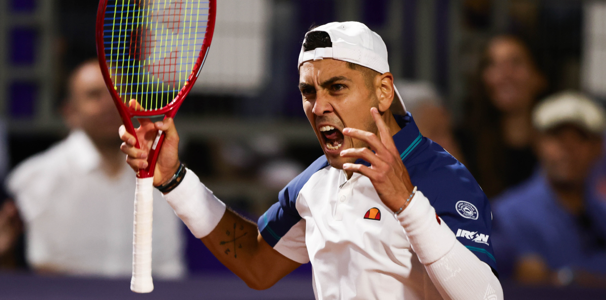 Tabilo logró una enorme remontada sobre Tirante y avanzó a cuartos del Chile Open