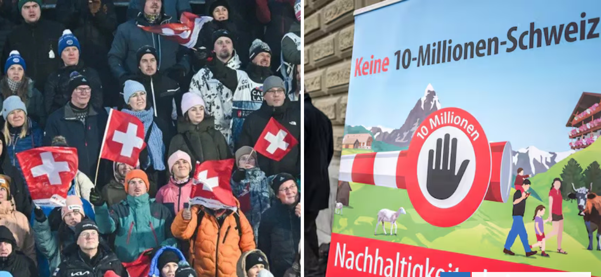 Suiza votará referéndum para limitar su población a 10 millones de personas y restringir inmigración
