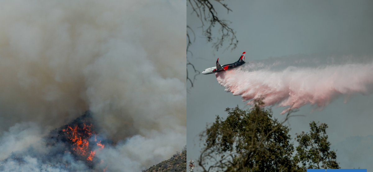 Incendio forestal en Las Condes ya consumió 800 hectáreas: investigan si fumadores iniciaron el fuego