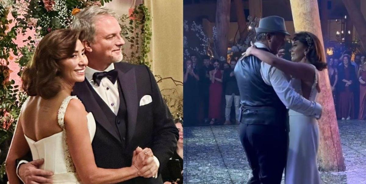 "Lo hizo regio, yo no le tenía fe": Carmen Gloria y Bernardo Borgeat sorprendieron con elegante baile en su boda