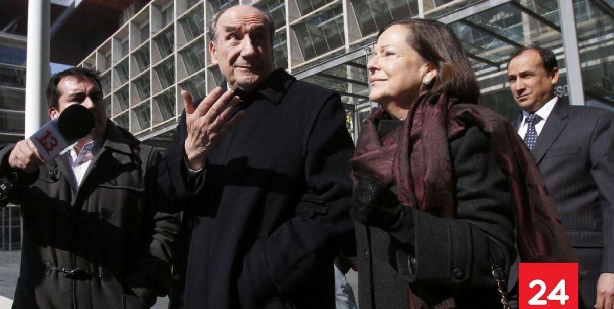Corte Suprema ratifica absolución a Fuente-Alba y su esposa, Anita María Pinochet
