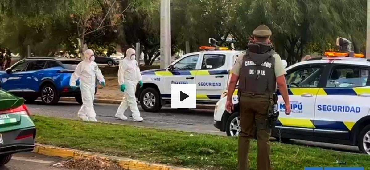 Menor de 16 años es baleado en la cabeza durante encerrona en Maipú: acompañaba a su padre