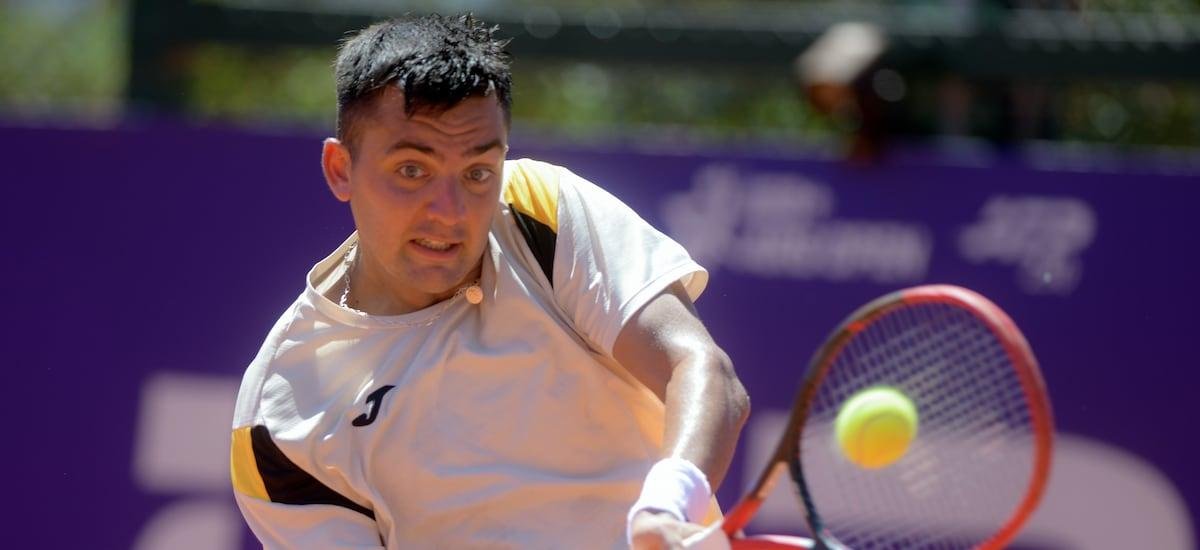 Revisa la caída de Tomás Barrios en más de dos horas para quedar eliminado del ATP de Río de Janeiro