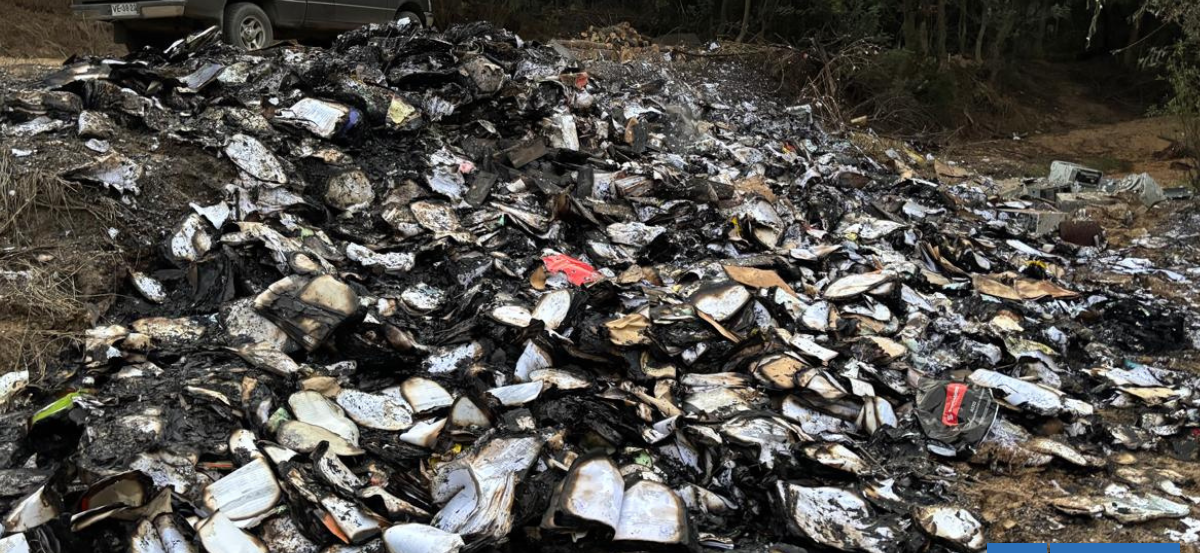 IND indagará por qué mobiliario quemado ilegalmente llegó a sector Trinitarias de Concepción