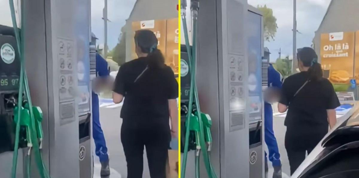 "Tienen que hacerlo en privado": Denuncian discriminación de trabajador de bencinera a pareja lésbica que se estaba besando