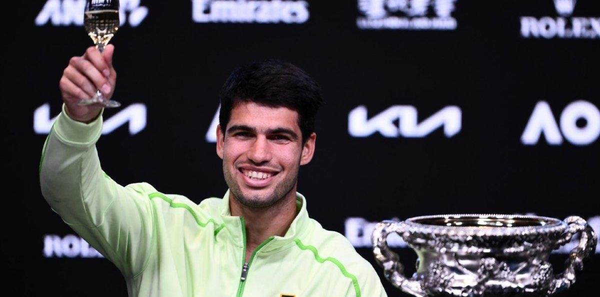 Alcaraz se tatuará un canguro en la pierna tras ganar el Abierto de Australia