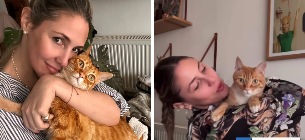 Claudia Salas llora la muerte de su gato tras accidente en casa: "No sé cómo voy a vivir sin él"