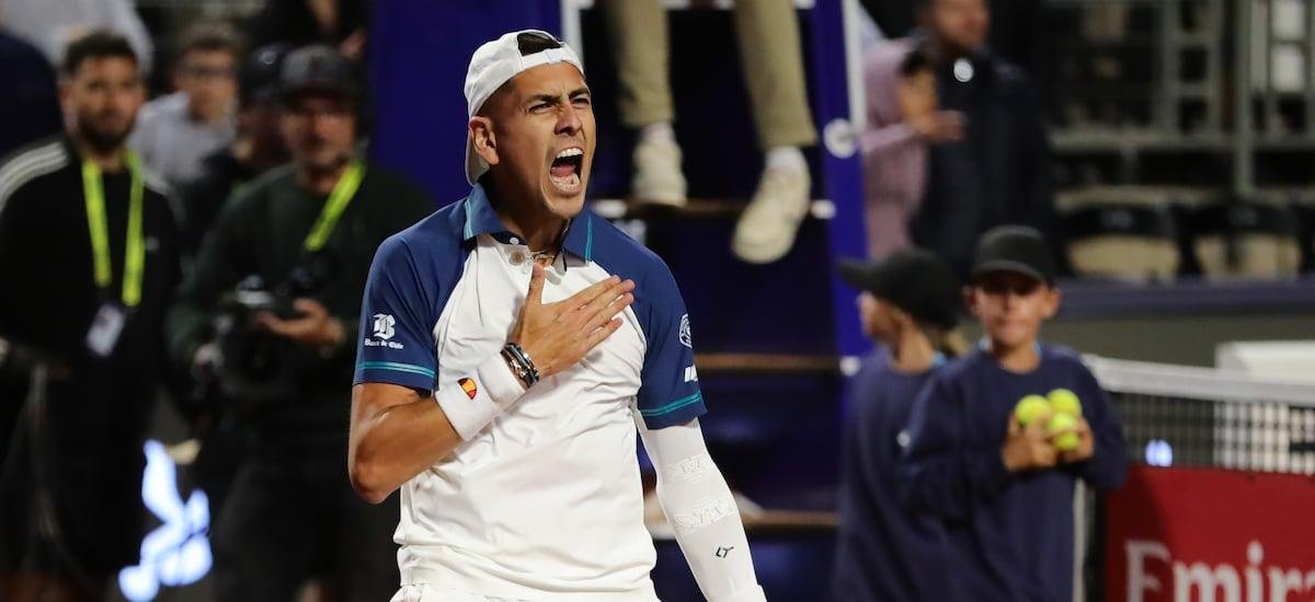 Alejandro Tabilo saca pecho tras triunfo en el BCI Seguros ChileOpen: “Feliz, pero más todavía por cómo terminé jugando” - La Tercera